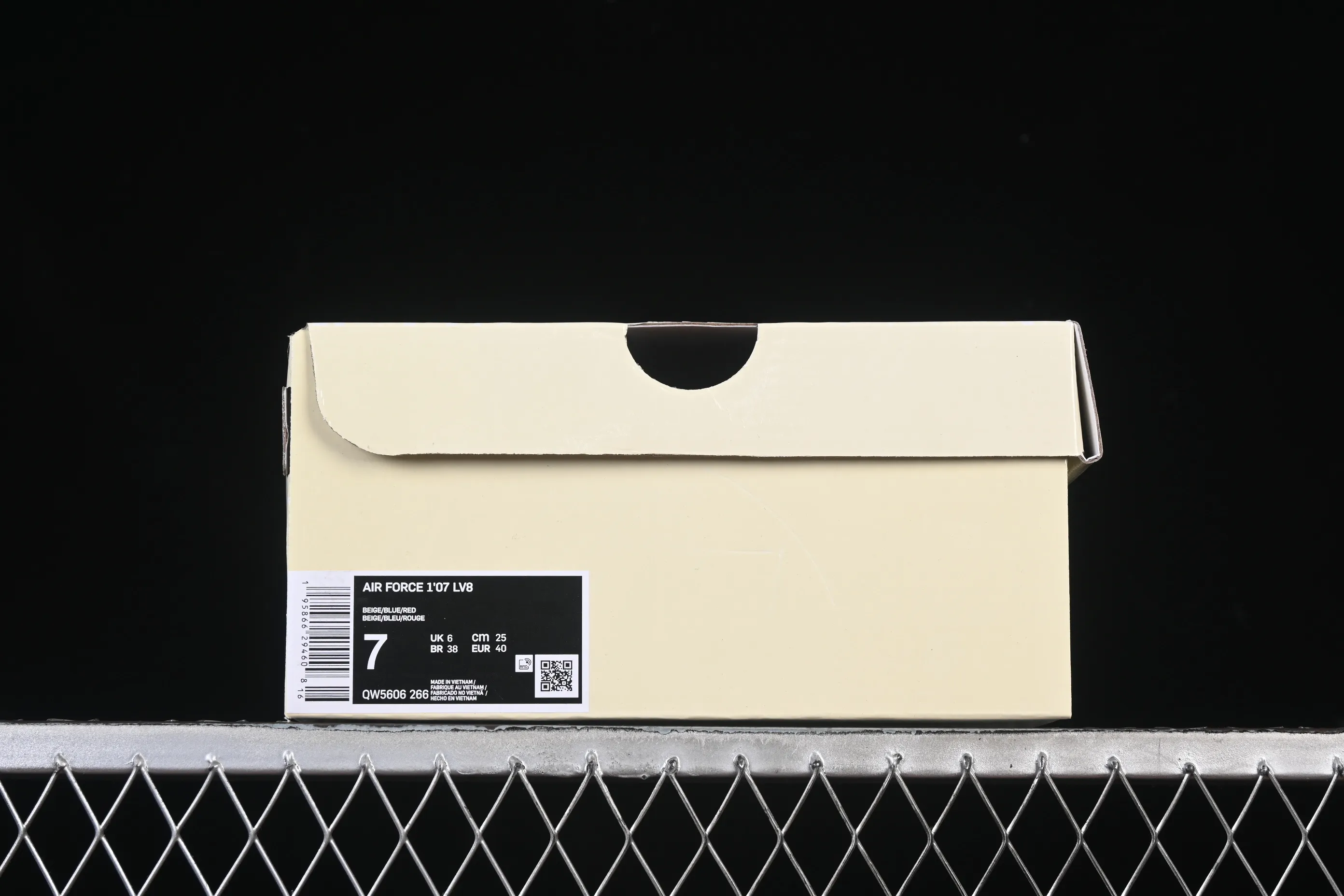 All categories Nk Air Force 1 Air Force series Nk Air Force 1 Low Air Force low top Nike Air Force 1'07 Low Champion joint beige blue red Air Force 1 low top casual sneakers QW5606-266